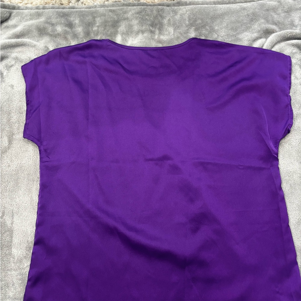 SHEIN Rich Purple Women's Blouse